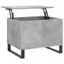 Mesa de centro madera contrachapada gris hormigón 60x44,5x45 cm de , Mesas de centro - Ref: Foro24-830960, Precio: 66,71 €, D...