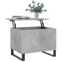 Mesa de centro madera contrachapada gris hormigón 60x44,5x45 cm de , Mesas de centro - Ref: Foro24-830960, Precio: 66,71 €, D...