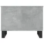 Mesa de centro madera contrachapada gris hormigón 60x44,5x45 cm de , Mesas de centro - Ref: Foro24-830960, Precio: 66,71 €, D...