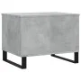 Mesa de centro madera contrachapada gris hormigón 60x44,5x45 cm de , Mesas de centro - Ref: Foro24-830960, Precio: 66,71 €, D...
