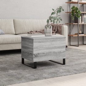 Sonoma-Couchtisch aus grauem Sperrholz, 60 x 44,5 x 45 cm von , Couchtisch - Ref: Foro24-830962, Preis: 69,10 €, Rabatt: %