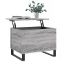 Sonoma gray plywood coffee table 60x44.5x45 cm by , Coffee table - Ref: Foro24-830962, Price: 69,35 €, Discount: %
