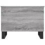 Mesa de centro madera contrachapada gris Sonoma 60x44,5x45 cm de , Mesas de centro - Ref: Foro24-830962, Precio: 68,29 €, Des...