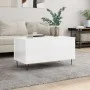 Couchtisch aus glänzend weißem Sperrholz, 90 x 44,5 x 45 cm von , Couchtisch - Ref: Foro24-830974, Preis: 72,81 €, Rabatt: %