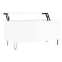 Couchtisch aus glänzend weißem Sperrholz, 90 x 44,5 x 45 cm von , Couchtisch - Ref: Foro24-830974, Preis: 72,81 €, Rabatt: %