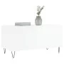 Couchtisch aus glänzend weißem Sperrholz, 90 x 44,5 x 45 cm von , Couchtisch - Ref: Foro24-830974, Preis: 72,81 €, Rabatt: %
