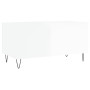 Couchtisch aus glänzend weißem Sperrholz, 90 x 44,5 x 45 cm von , Couchtisch - Ref: Foro24-830974, Preis: 73,70 €, Rabatt: %