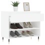 Weißer Schuhschrank aus Sperrholz, 70 x 36 x 60 cm von , Schuhregale und Schuhorganisatoren - Ref: Foro24-831428, Preis: 54,7...