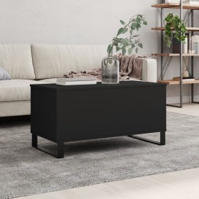 Couchtisch aus schwarzem Sperrholz, 90 x 44,5 x 45 cm von , Couchtisch - Ref: Foro24-830981, Preis: 70,62 €, Rabatt: %