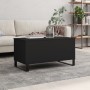 Couchtisch aus schwarzem Sperrholz, 90 x 44,5 x 45 cm von , Couchtisch - Ref: Foro24-830981, Preis: 70,62 €, Rabatt: %