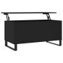 Couchtisch aus schwarzem Sperrholz, 90 x 44,5 x 45 cm von , Couchtisch - Ref: Foro24-830981, Preis: 70,62 €, Rabatt: %