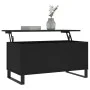 Couchtisch aus schwarzem Sperrholz, 90 x 44,5 x 45 cm von , Couchtisch - Ref: Foro24-830981, Preis: 70,34 €, Rabatt: %