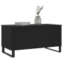 Couchtisch aus schwarzem Sperrholz, 90 x 44,5 x 45 cm von , Couchtisch - Ref: Foro24-830981, Preis: 70,62 €, Rabatt: %