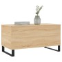 Mesa de centro madera contrachapada roble Sonoma 90x44,5x45 cm de , Mesas de centro - Ref: Foro24-830983, Precio: 65,23 €, De...