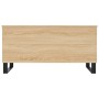 Mesa de centro madera contrachapada roble Sonoma 90x44,5x45 cm de , Mesas de centro - Ref: Foro24-830983, Precio: 65,23 €, De...