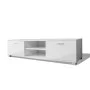 Weißes glänzendes TV-Möbel 140x40,5x35 cm von vidaXL, TV-Möbel - Ref: Foro24-243043, Preis: 135,23 €, Rabatt: %