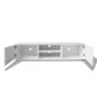 TV stand in glossy white, 140x40.5x35 cm by vidaXL, TV Furniture - Ref: Foro24-243043, Price: 135,23 €, Discount: %