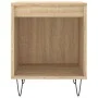 Nachttische, 2 Stück, Holzwerkstoff, Sonoma-Eiche, 40 x 35 x 50 cm von , Nachttische - Ref: Foro24-830723, Preis: 45,56 €, Ra...