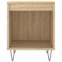 Nachttische, 2 Stück, Holzwerkstoff, Sonoma-Eiche, 40 x 35 x 50 cm von , Nachttische - Ref: Foro24-830723, Preis: 46,04 €, Ra...