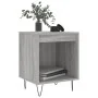 Mesita de noche madera de ingeniería gris Sonoma 40x35x50 cm de , Mesitas de noche - Ref: Foro24-830728, Precio: 33,66 €, Des...