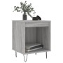 Mesita de noche madera de ingeniería gris Sonoma 40x35x50 cm de , Mesitas de noche - Ref: Foro24-830728, Precio: 34,07 €, Des...