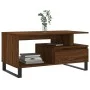 Brown oak plywood coffee table 90x49x45 cm by , Coffee table - Ref: Foro24-831035, Price: 64,47 €, Discount: %