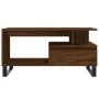 Brown oak plywood coffee table 90x49x45 cm by , Coffee table - Ref: Foro24-831035, Price: 64,47 €, Discount: %