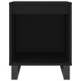 Mesitas de noche 2 uds madera de ingeniería negro 40x35x50 cm de , Mesitas de noche - Ref: Foro24-830735, Precio: 48,73 €