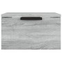 Sonoma grauer Wand-Nachttisch 34x30x20 cm von , Schließfächer und Lagerschränke - Ref: Foro24-817089, Preis: 32,90 €, Rabatt: %