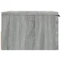 Sonoma gray wall bedside table 34x30x20 cm by , Lockers and storage cabinets - Ref: Foro24-817089, Price: 32,40 €, Discount: %