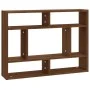 Estantería de pared madera ingeniería roble marrón 75x16x55 cm de , Estantes y estanterías - Ref: Foro24-815845, Precio: 33,5...