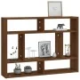 Estantería de pared madera ingeniería roble marrón 75x16x55 cm de , Estantes y estanterías - Ref: Foro24-815845, Precio: 33,5...