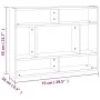 Estantería de pared madera ingeniería roble marrón 75x16x55 cm de , Estantes y estanterías - Ref: Foro24-815845, Precio: 33,5...