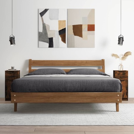 Sideboard aus geräuchertem Eichensperrholz, 30 x 30 x 70 cm von , Sideboards - Ref: Foro24-817000, Preis: 41,78 €, Rabatt: %