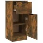 Sideboard aus geräuchertem Eichensperrholz, 30 x 30 x 70 cm von , Sideboards - Ref: Foro24-817000, Preis: 41,35 €, Rabatt: %