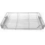 Removable wire trays, 2 units, silver, 800 mm by vidaXL, Kitchen utensil containers - Ref: Foro24-50482, Price: 117,94 €, Dis...