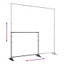 Hintergrundständer 2 Stück aus schwarzem Stahl 254x243 cm von , Studiomontagen - Ref: Foro24-3187466, Preis: 205,62 €, Rabatt: %
