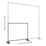 Soportes de telón de fondo 2 uds acero negro 254x243 cm de , Montajes de estudio - Ref: Foro24-3187466, Precio: 192,57 €, Des...