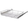 Abnehmbare Drahtwannen 2 Stück silber 800 mm von vidaXL, Behälter für Küchenutensilien - Ref: Foro24-50482, Preis: 112,20 €, ...