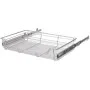 Removable wire trays, 2 units, silver, 800 mm by vidaXL, Kitchen utensil containers - Ref: Foro24-50482, Price: 117,94 €, Dis...