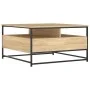 Mesa de centro madera de ingeniería roble Sonoma 80x80x45 cm de , Mesas de centro - Ref: Foro24-835290, Precio: 91,91 €, Desc...