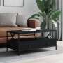 Schwarzer Couchtisch aus Holzwerkstoff, 100 x 51 x 45 cm von , Couchtisch - Ref: Foro24-835299, Preis: 98,22 €, Rabatt: %