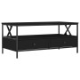 Schwarzer Couchtisch aus Holzwerkstoff, 100 x 51 x 45 cm von , Couchtisch - Ref: Foro24-835299, Preis: 98,22 €, Rabatt: %