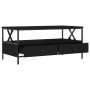 Schwarzer Couchtisch aus Holzwerkstoff, 100 x 51 x 45 cm von , Couchtisch - Ref: Foro24-835299, Preis: 98,22 €, Rabatt: %
