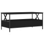 Schwarzer Couchtisch aus Holzwerkstoff, 100 x 51 x 45 cm von , Couchtisch - Ref: Foro24-835299, Preis: 98,22 €, Rabatt: %