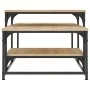 Mesa de centro madera de ingeniería roble Sonoma 102x60x45 cm de , Mesas de centro - Ref: Foro24-835315, Precio: 44,87 €, Des...