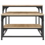 Mesa de centro madera de ingeniería roble Sonoma 102x60x45 cm de , Mesas de centro - Ref: Foro24-835315, Precio: 45,24 €, Des...