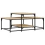 Mesa de centro madera de ingeniería roble Sonoma 102x60x45 cm de , Mesas de centro - Ref: Foro24-835315, Precio: 44,87 €, Des...