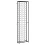 Wine rack for 95 bottles black wrought iron 54x18x200 cm by , Wine racks - Ref: Foro24-358368, Price: 155,73 €, Discount: %