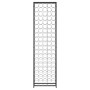 Weinregal für 95 Flaschen, schwarzes Schmiedeeisen, 54 x 18 x 200 cm von , Weinregale - Ref: Foro24-358368, Preis: 133,22 €, ...